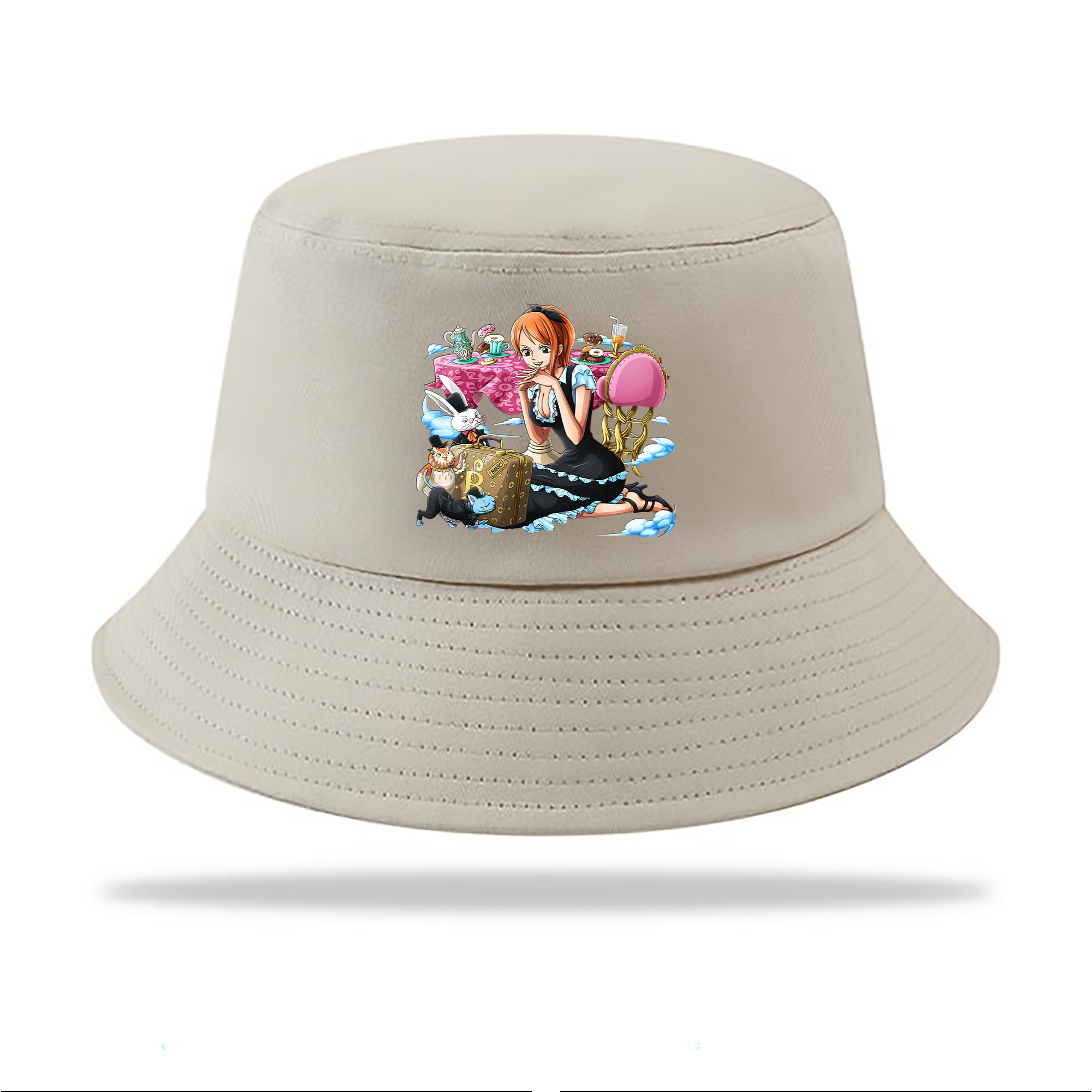 （画像用） ワンピース ナミ ONE PIECE Nami アウトドア日除けバケットハット